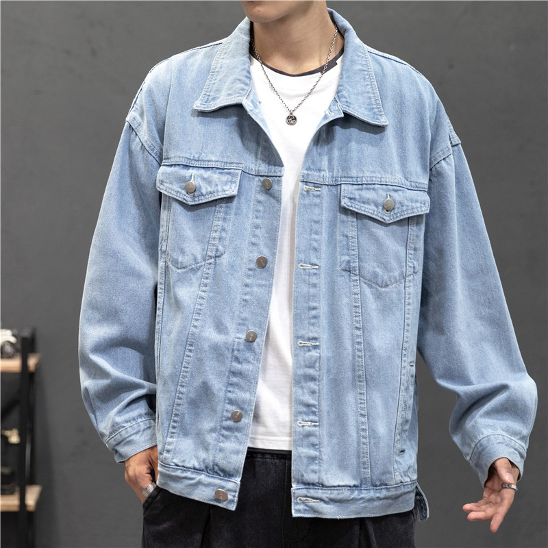 Men'S Fashion Linen Pants - New Denim Jacket Men Vintage Jean