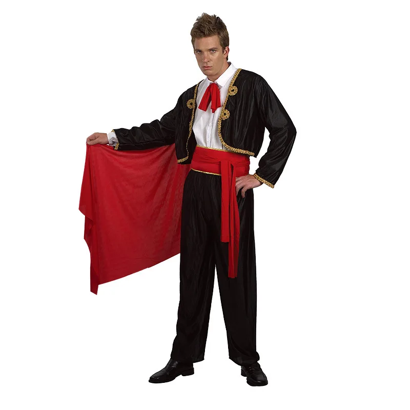 Mens Fashion Jumpsuit - Halloween Adult Men Spanish Matador Spain