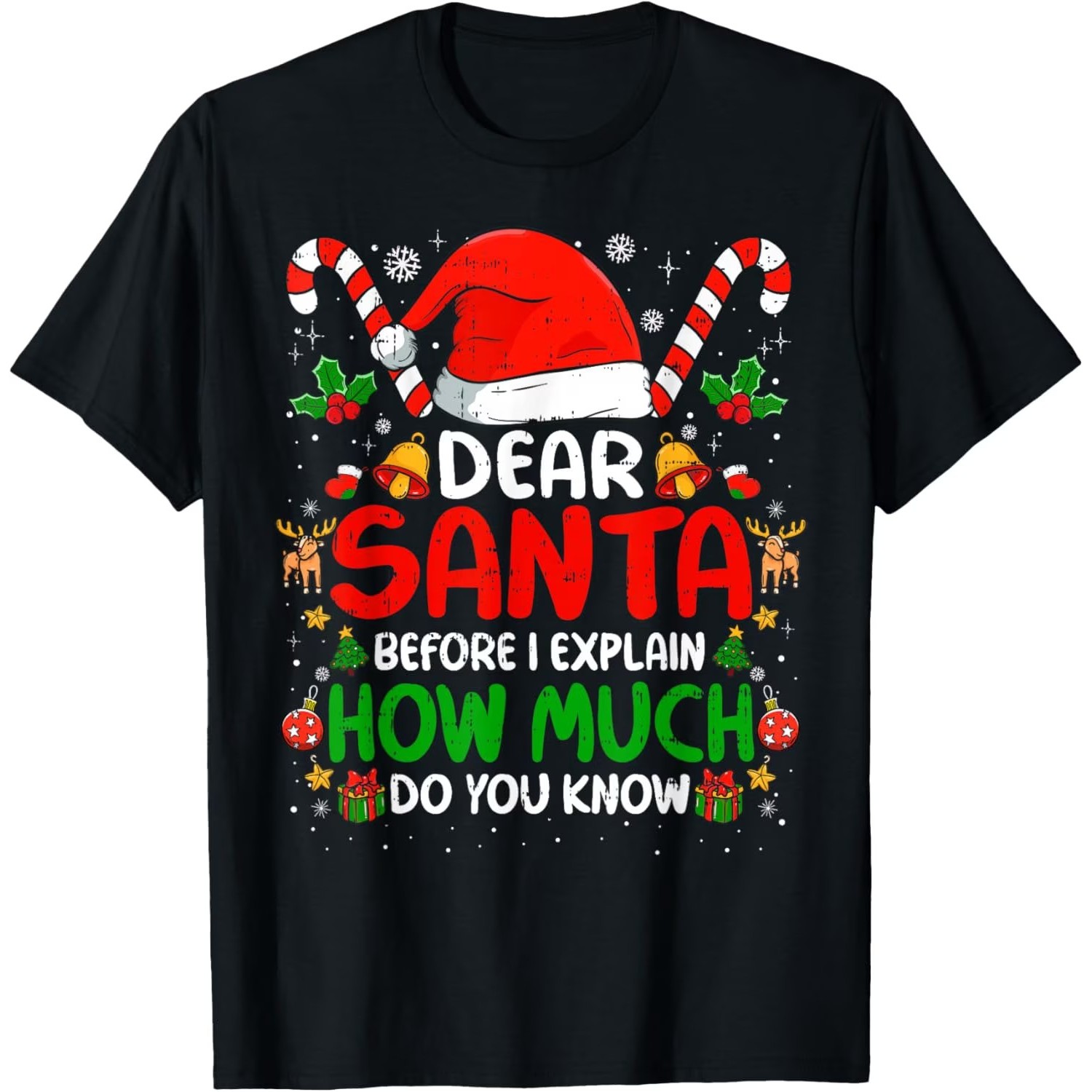 Men'S Fashion Explained - Dear Santa I Can Explain Funny