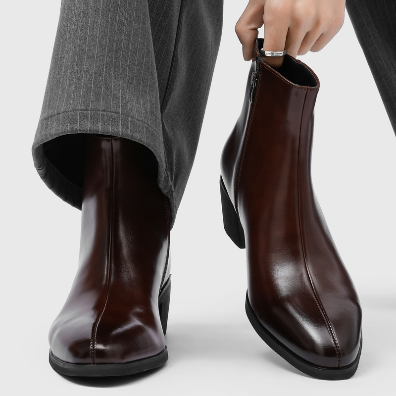 Men'S Fashion For 30 Year Olds - Men Simple and Fashionable High Heels