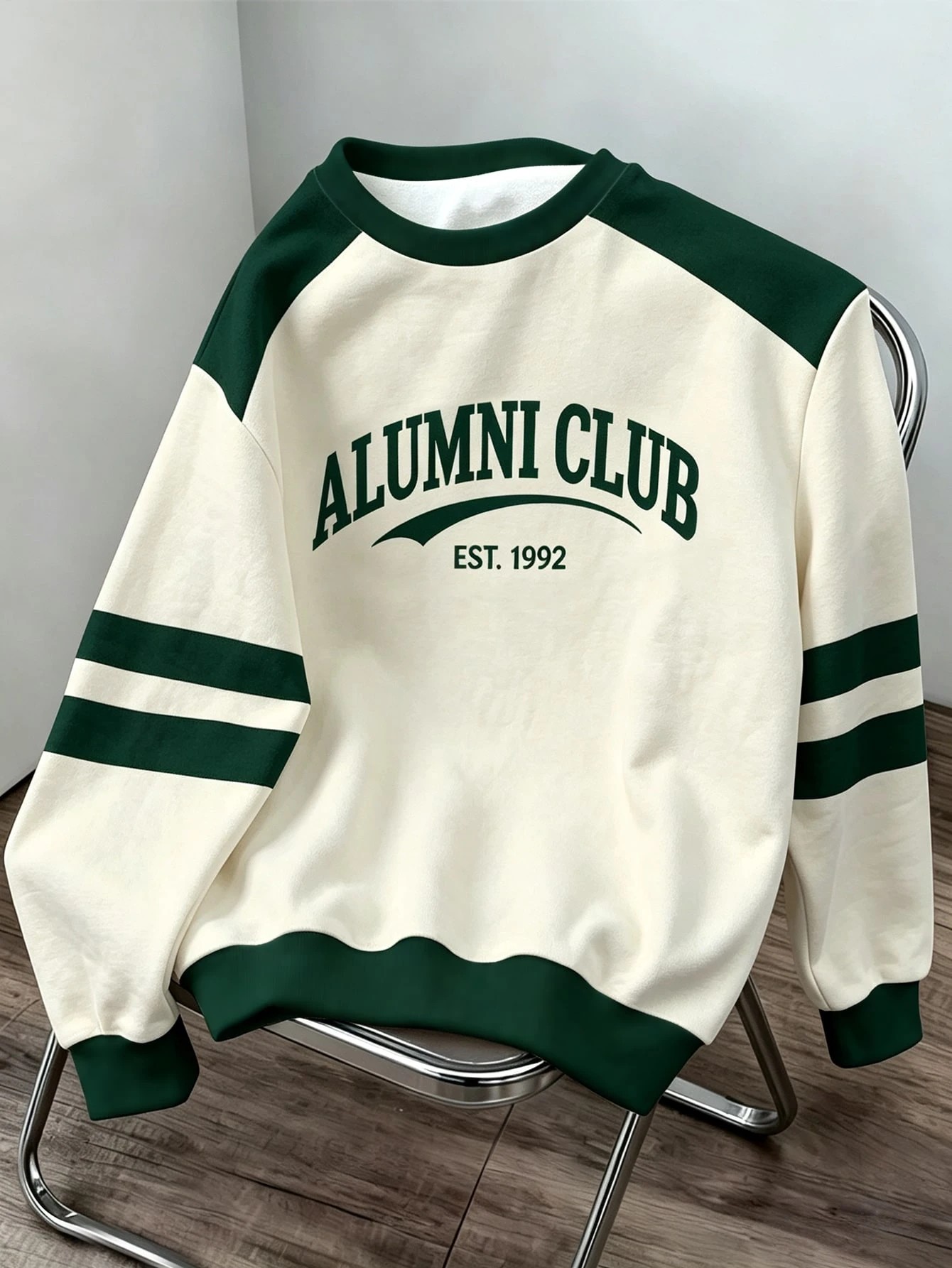 Mens Fashion Top - Fall/Winter Men's Round-neck Sweatshirt with Letter