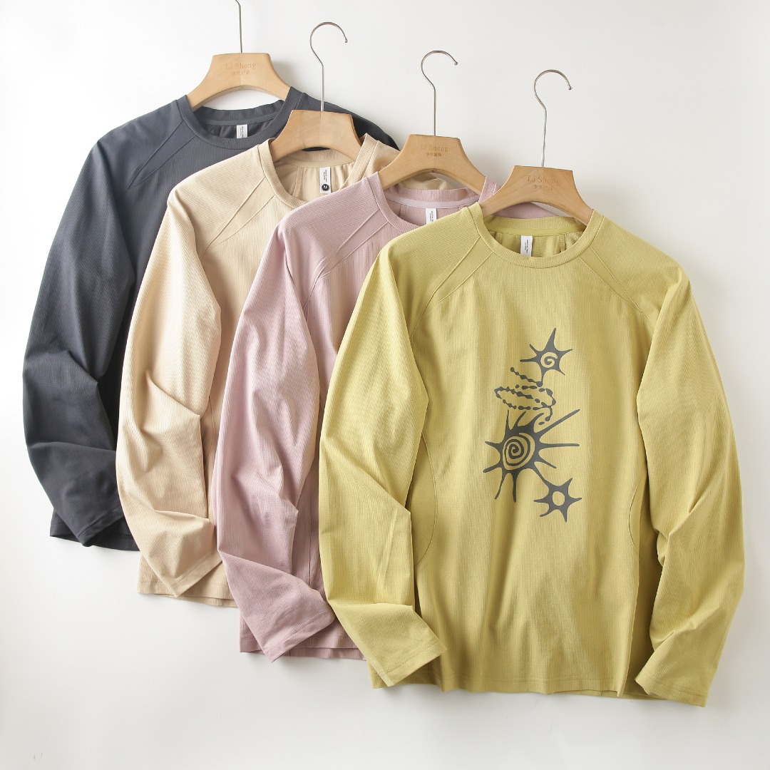 Men'S Fashion 2025 - Unisex High-Stretch Breathable Long-Sleeve T-Shirt –