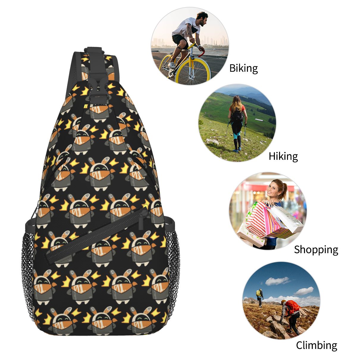 Men'S Fashion Zone - Bangboo Zenless Zone Zero Chest Bag