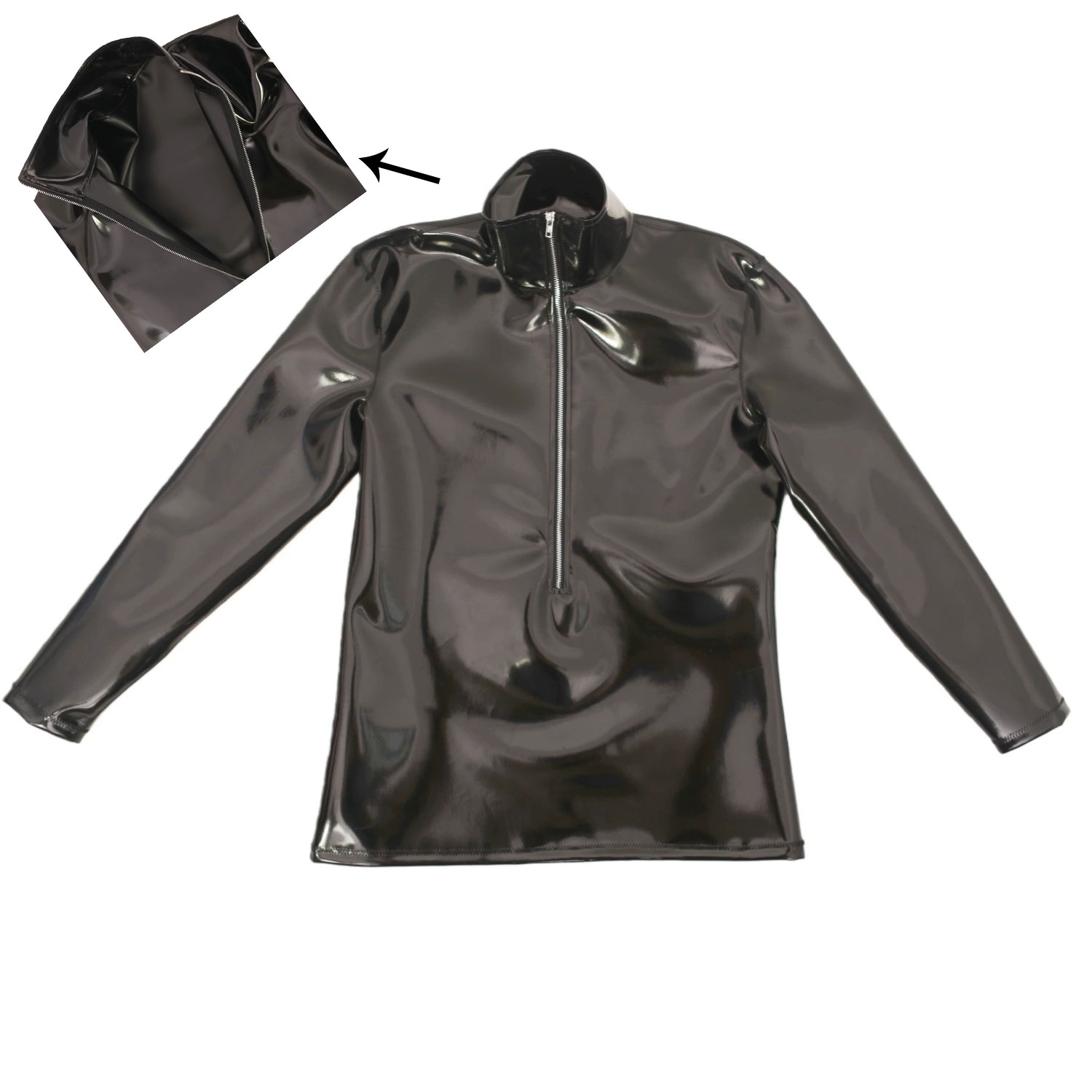 New Fashion Cloth Latex Men's  - Mens Fashion Top review and price