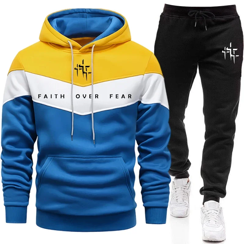 Faith Over Fear Men's Tracksui - Mens Fashion Urban review and price