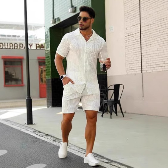 Men's 2 Piece Outfits Short Sl - Men'S Fashion And Style review and price