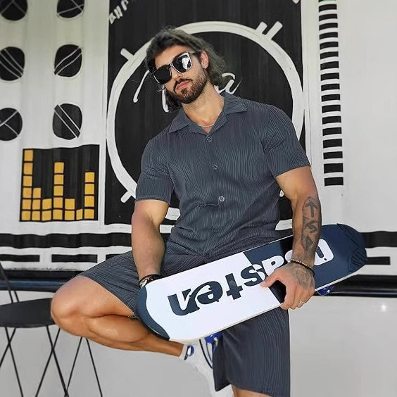 Men's 2 Piece Outfits Short Sl - Men'S Fashion And Style review and price