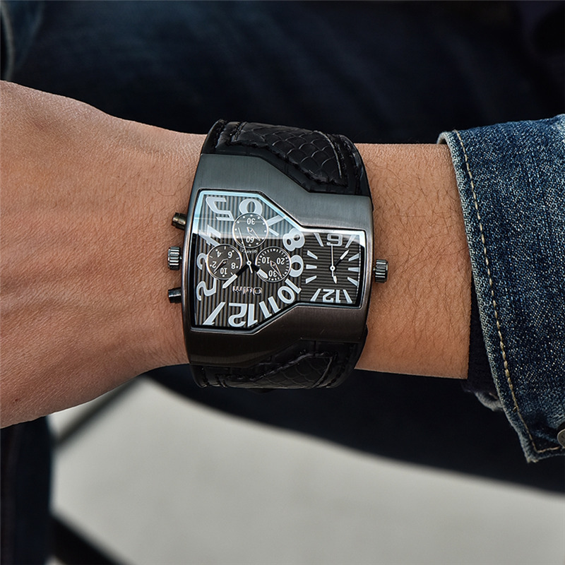 Oulm HP1220 Quartz Watch Male  - Men'S Fashion Zone review and price