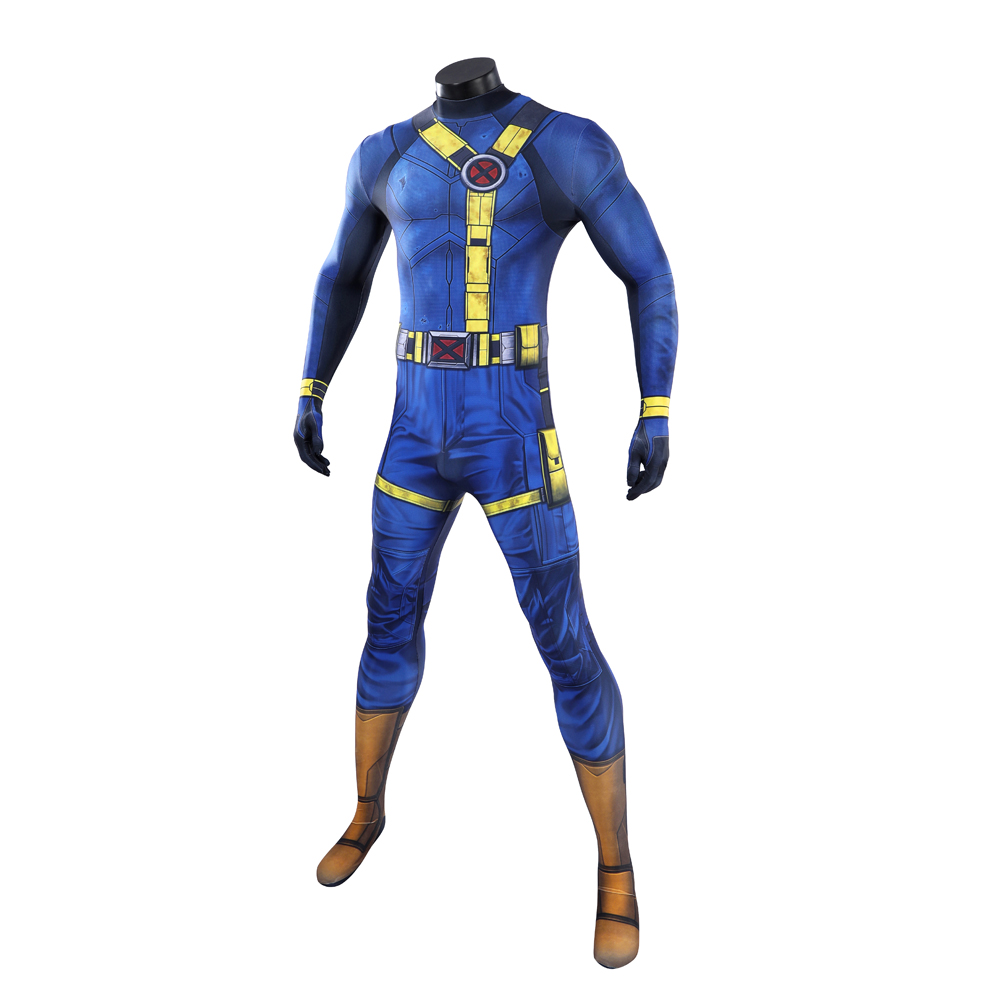 Superhero Scott Summers Cospla - Mens Fashion Jumpsuit review and price