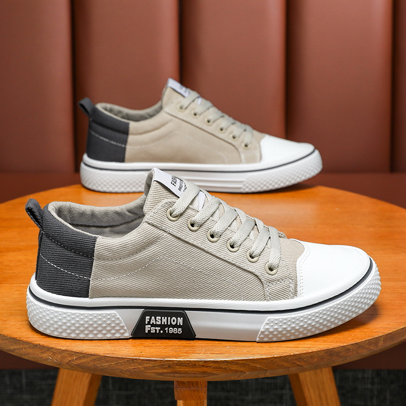 Men Classic Canvas Sneakers, L - Mens Fashion Modern review and price