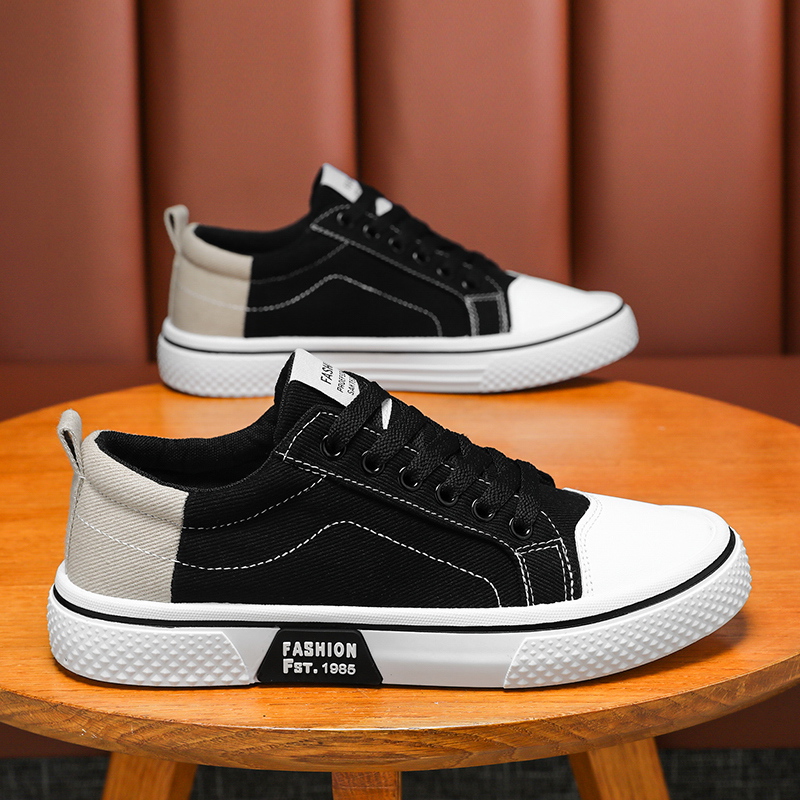 Men Classic Canvas Sneakers, L - Mens Fashion Modern review and price