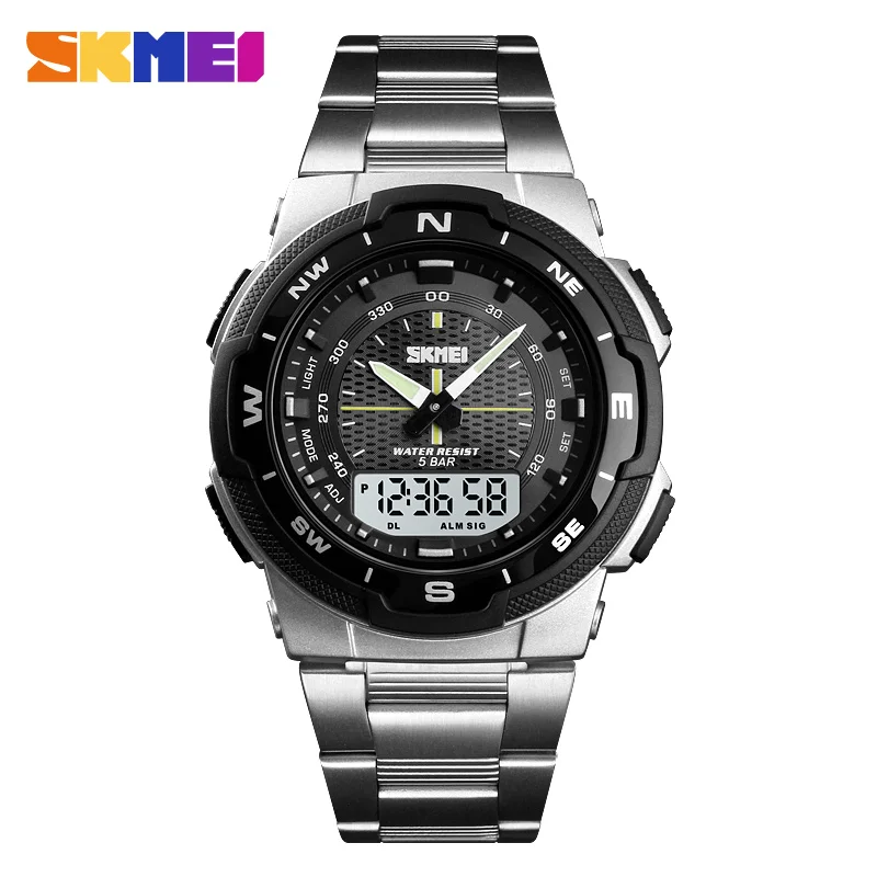 SKMEI 1370 Luxury Full Steel B - Men'S Fashion Zone review and price