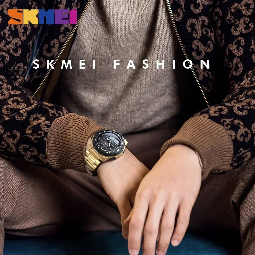 SKMEI 1370 Luxury Full Steel B - Men'S Fashion Zone review and price