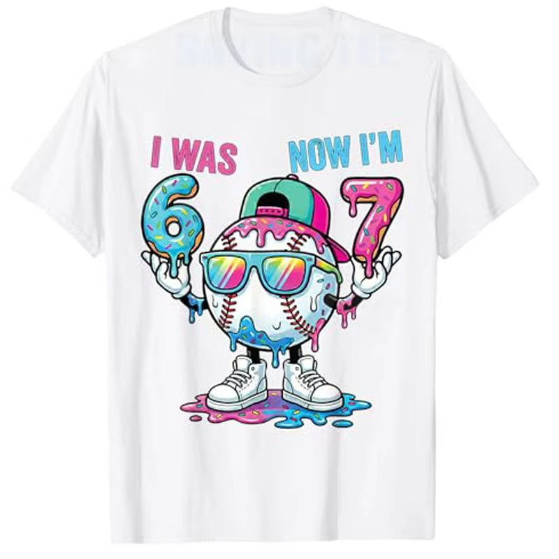 I Was 6 Now I'm 7 Baseball 7th - Men'S Fashion Now review and price