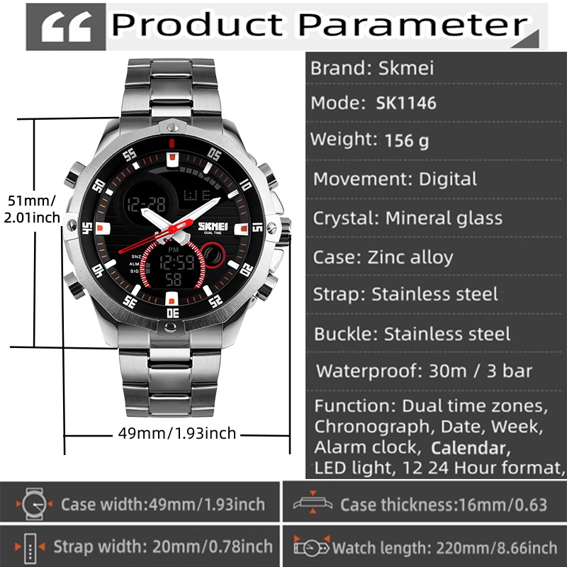 SKMEI 2016 New Watches Men Lux - Men'S Fashion Zone review and price