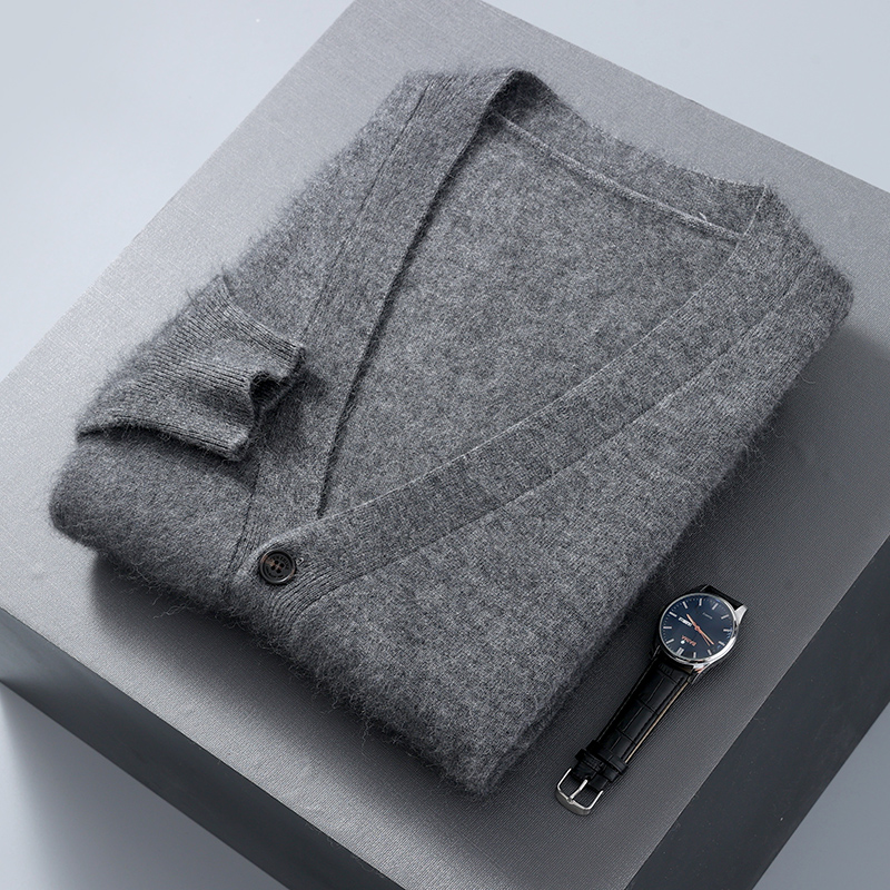 Men's Cardigan Sweater Mink Ve - Men'S Fashion V Neck Sweater review and price