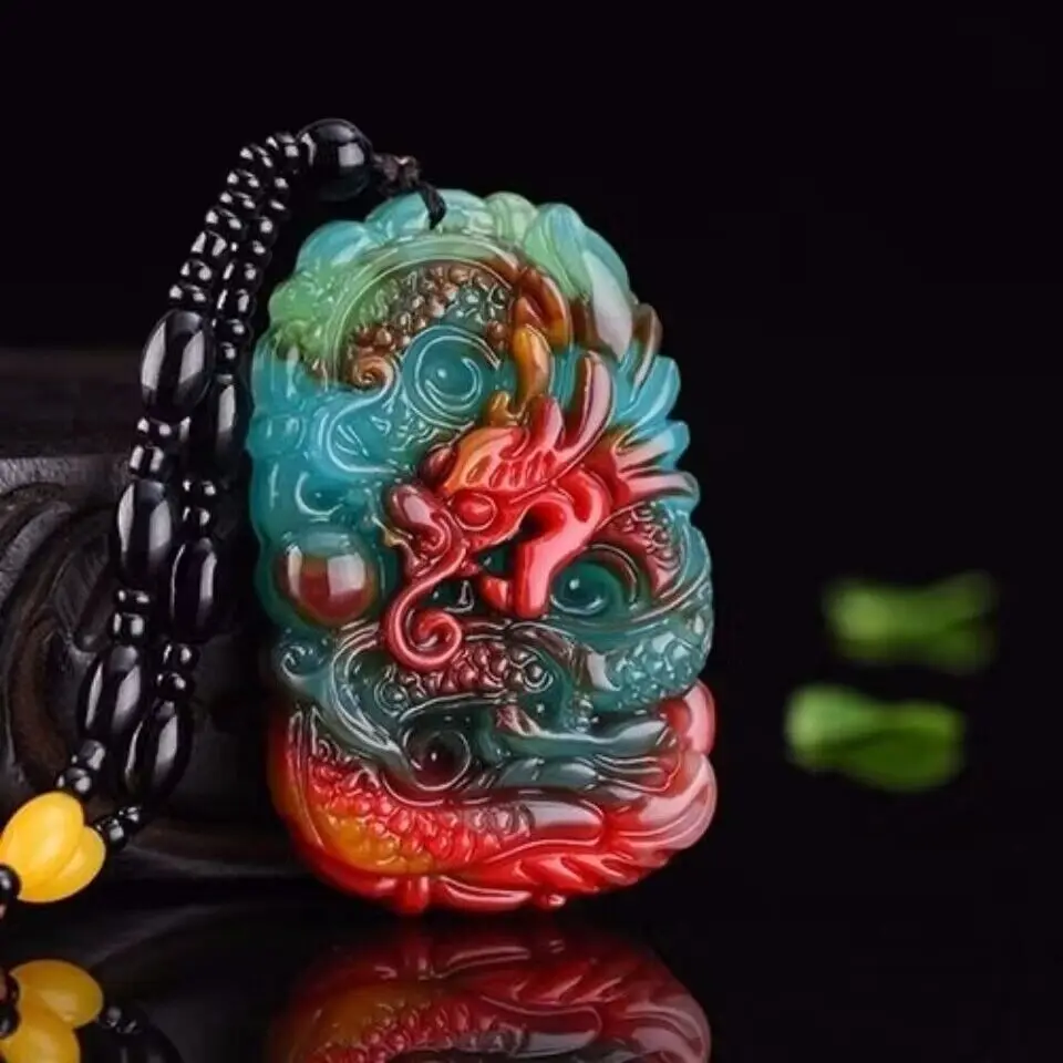 Real Jade Dragon Pendant Neckl - Men'S Fashion Usa review and price