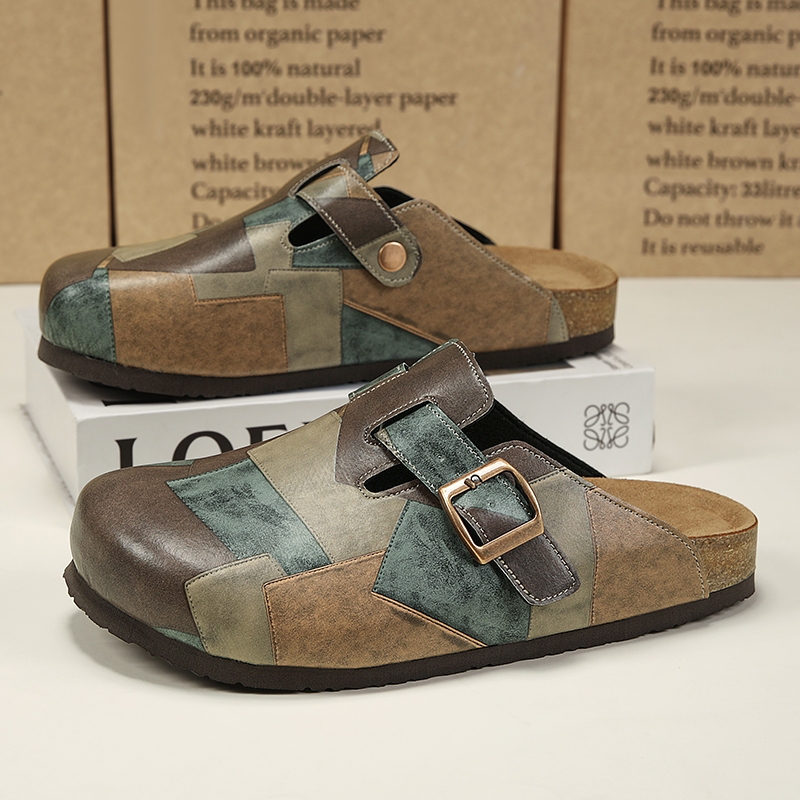 Unisex Cork Closed Toe Slipper - Men'S Fashion For 30 Year Olds review and price