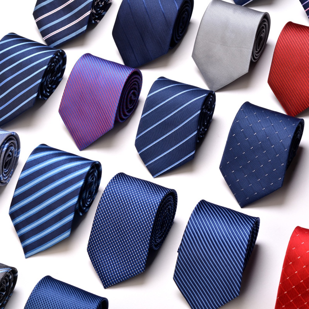 Classic Stripe Necktie Men Bus - Mens Fashion Dress Shirts review and price