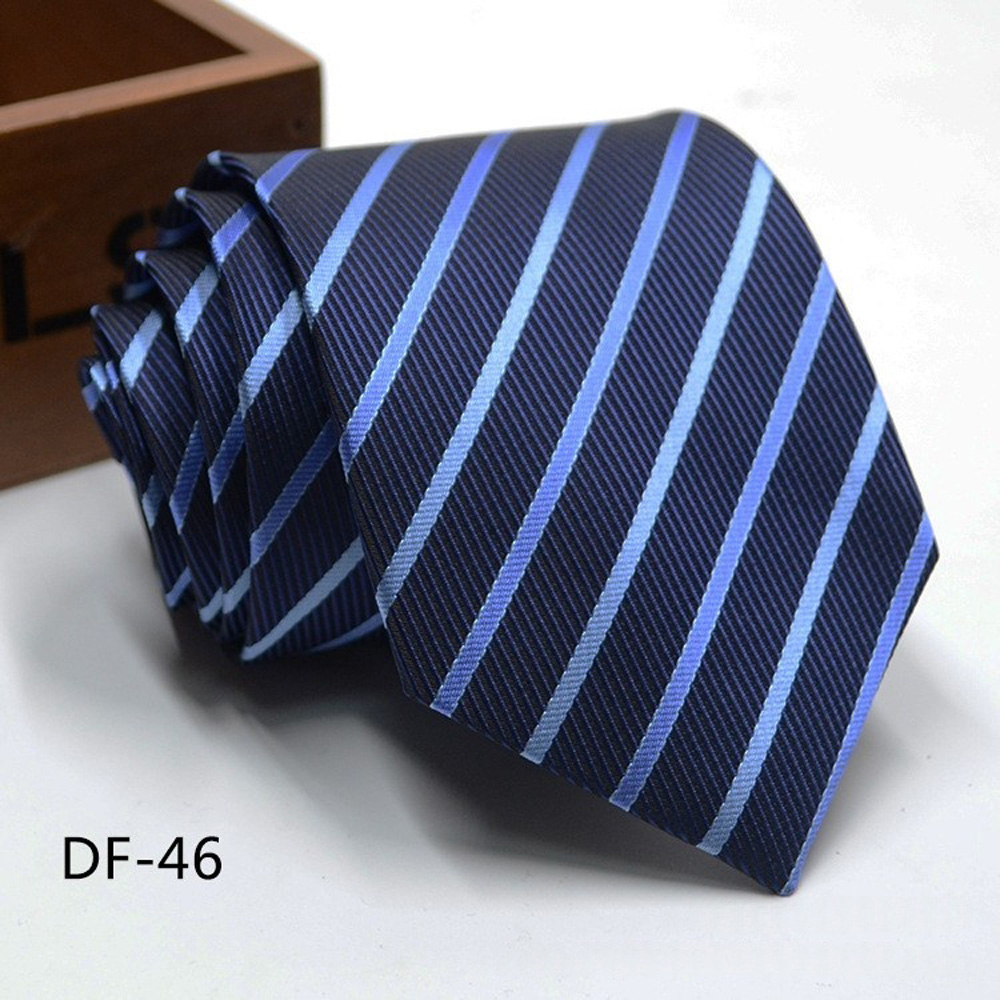 Classic Stripe Necktie Men Bus - Mens Fashion Dress Shirts review and price