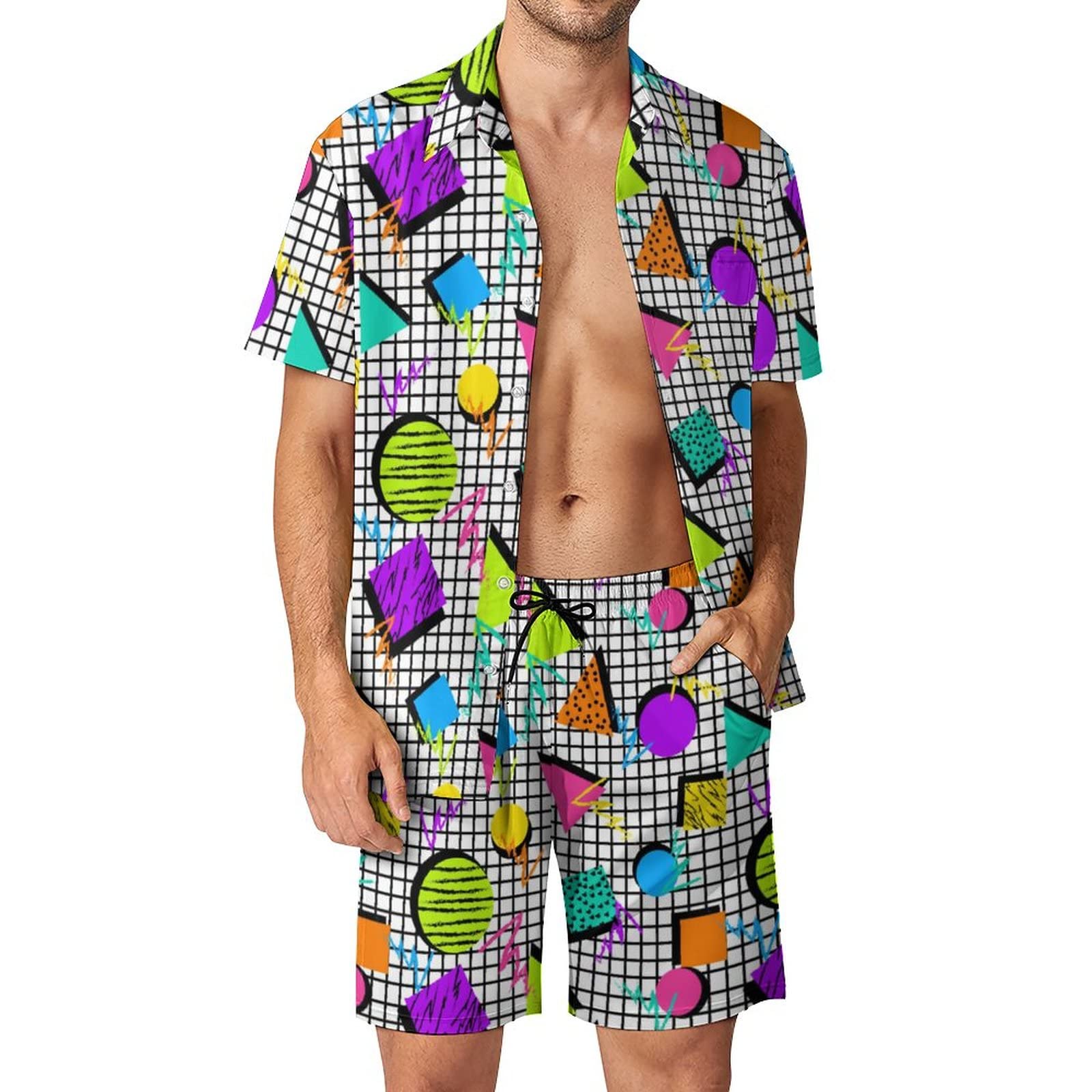 Summer Irregular Geometric 3D  - Men'S Fashion Usa review and price