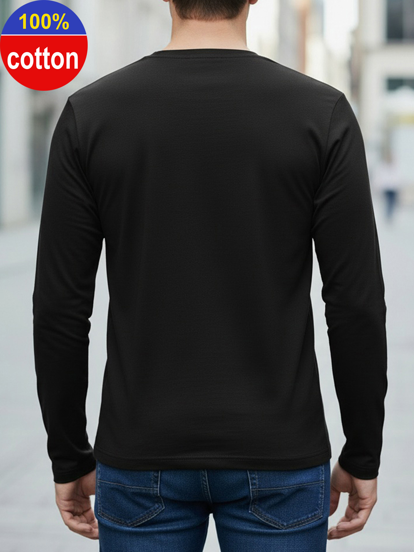 100% Pure Cotton Men's Long Sl - Men'S Fashion 2025 review and price