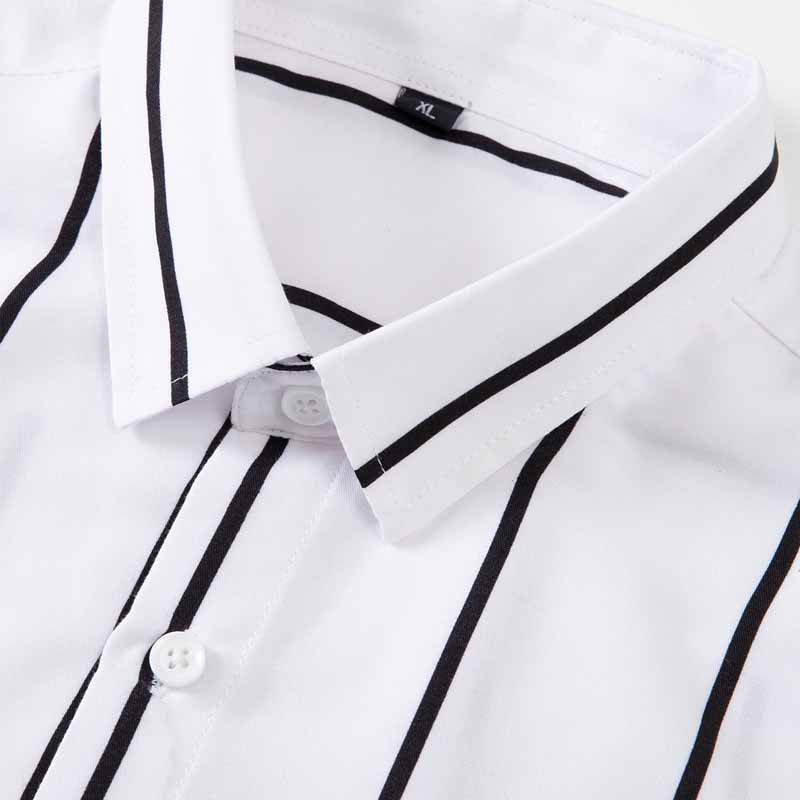 Men's Striped Dress Shirt Long - Mens Fashion Dress Shirts review and price