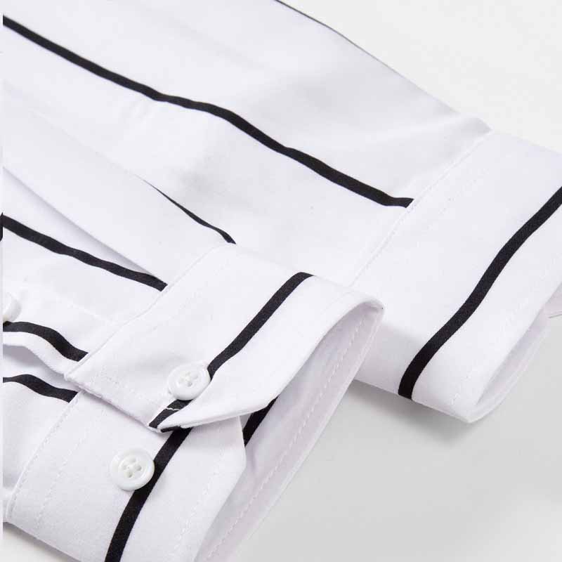 Men's Striped Dress Shirt Long - Mens Fashion Dress Shirts review and price