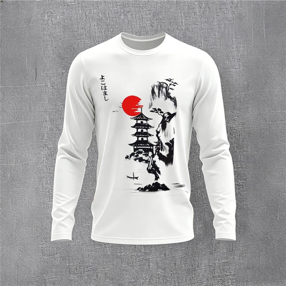 Chinese Style Ink Plum Blossom - Men'S Fashion And Style review and price