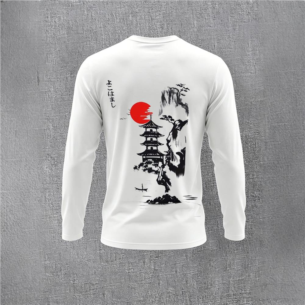 Chinese Style Ink Plum Blossom - Men'S Fashion And Style review and price