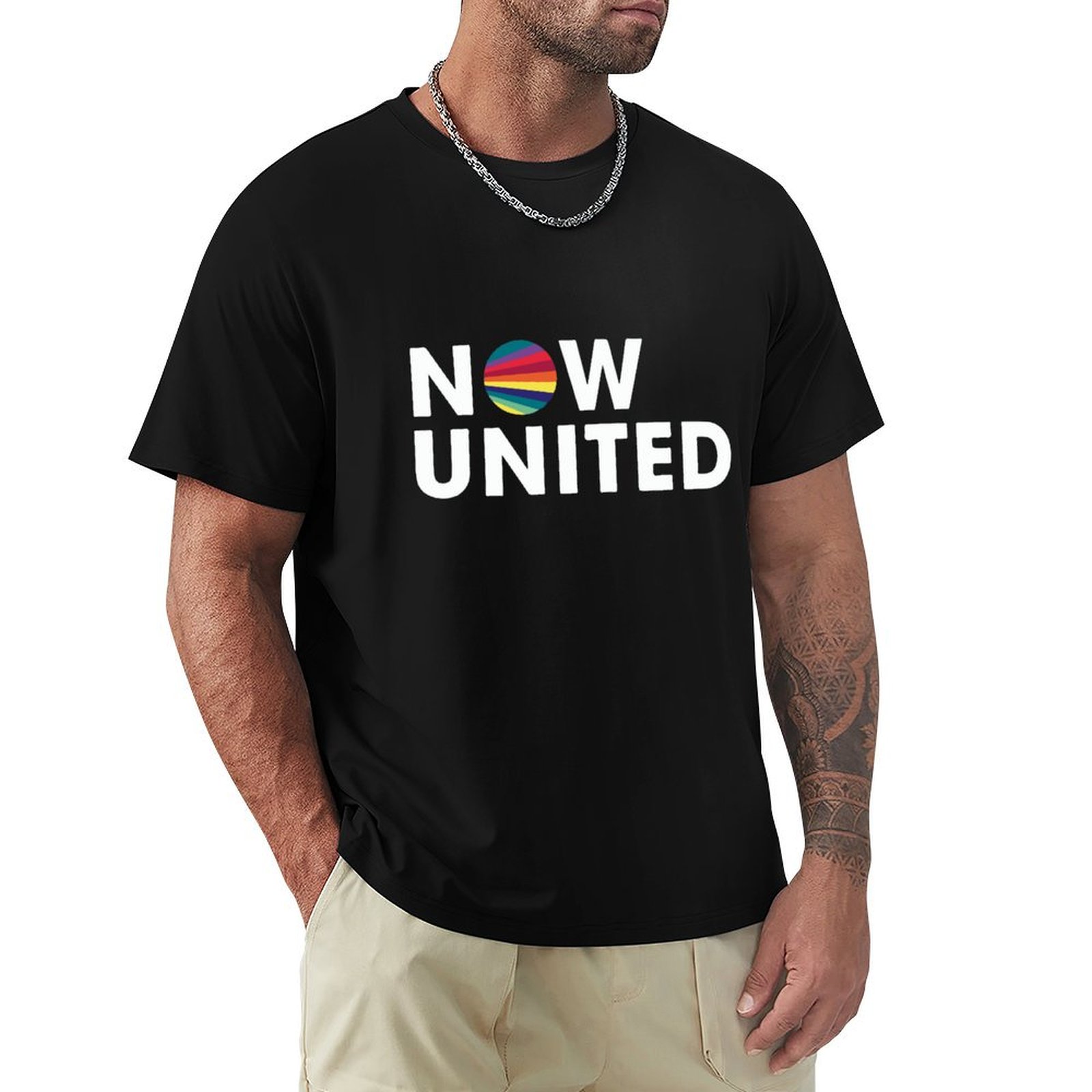 NOW UNITED T-Shirt korean fash - Men'S Fashion Now review and price