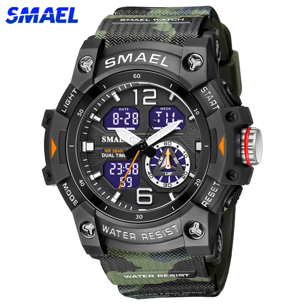 SMAEL Sports Watches Men Camo  - Men'S Fashion Zone review and price