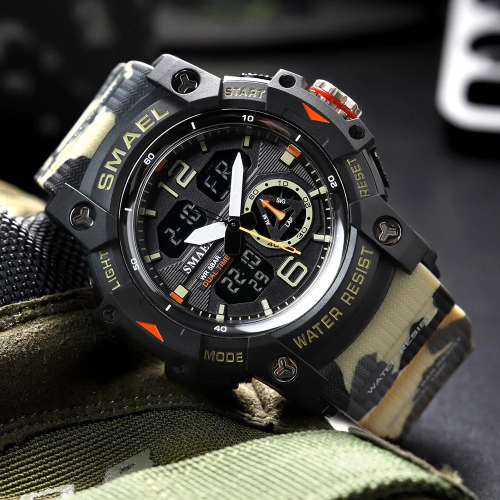 SMAEL Sports Watches Men Camo  - Men'S Fashion Zone review and price