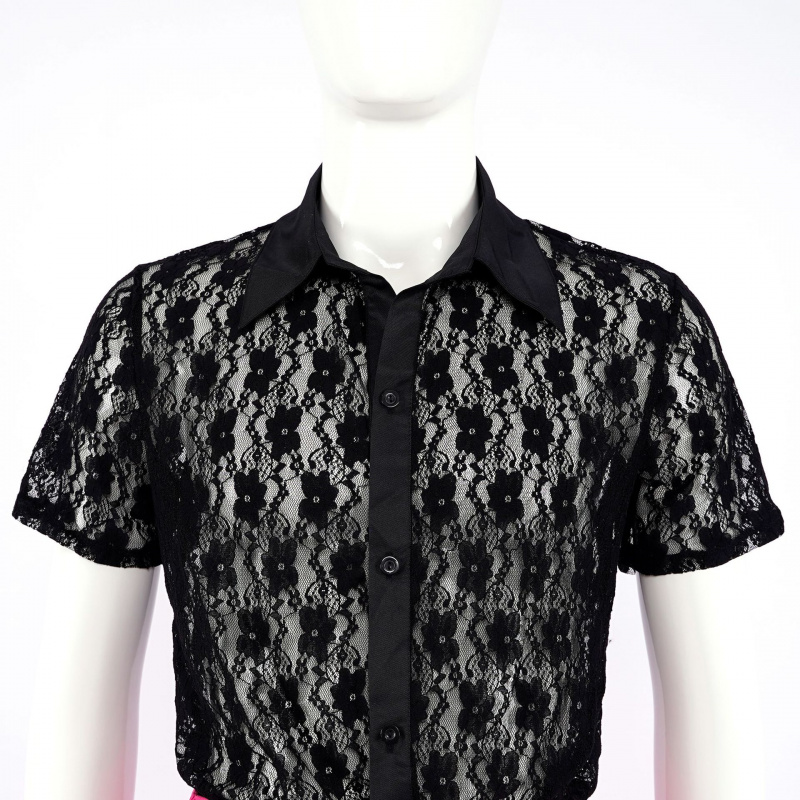 Movie Elvis Presley Costume Pi - Mens Fashion Dress Shirts review and price