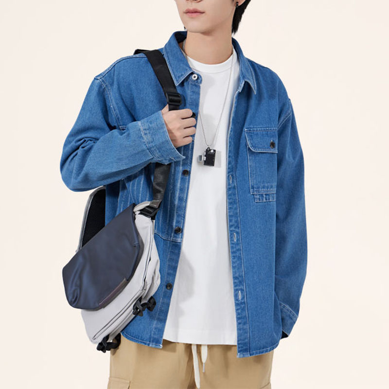 Men Korean Chic Turn-down Coll - Men'S Fashion Now review and price