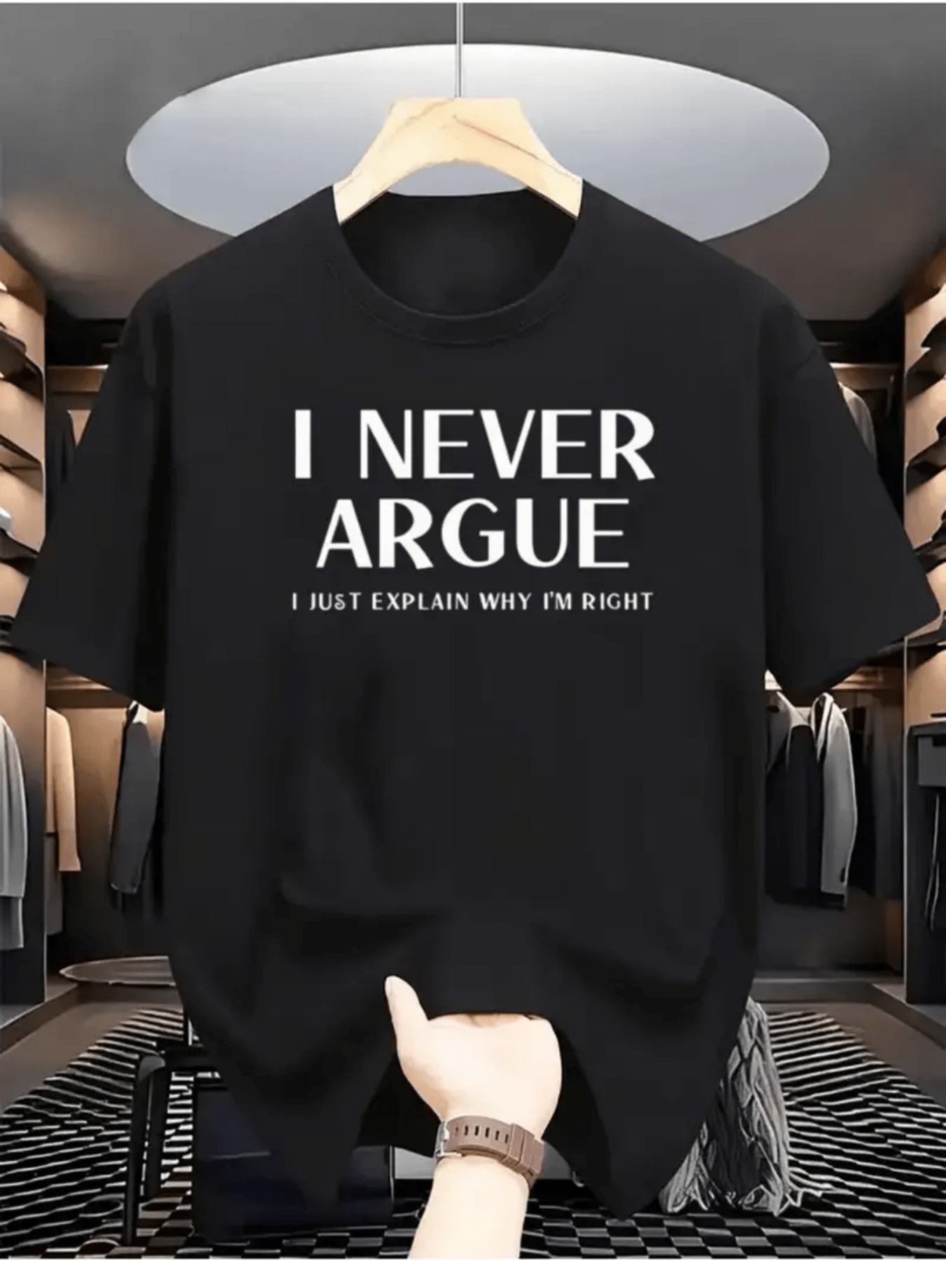 I Never Argue I Just Explain W - Men'S Fashion Explained review and price
