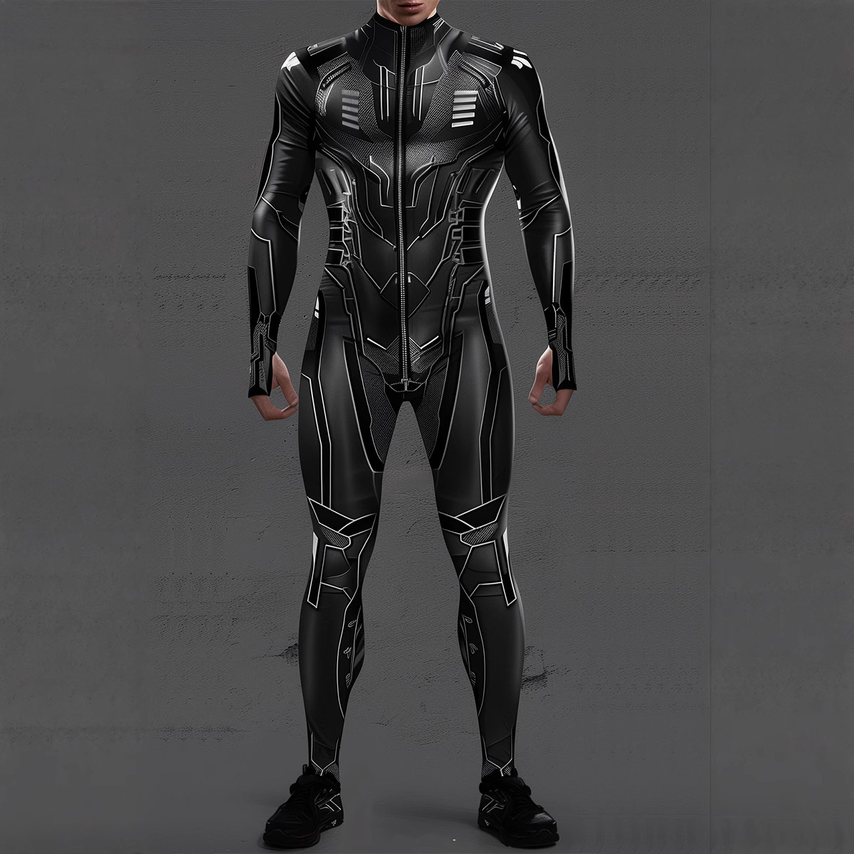 Steampunk CyberPunk Futuristic - Mens Fashion Jumpsuit review and price