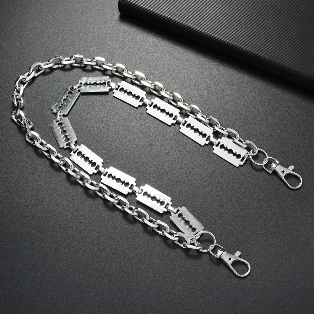 Punk Metal Chain Keychains for - Men'S Fashion Linen Pants review and price