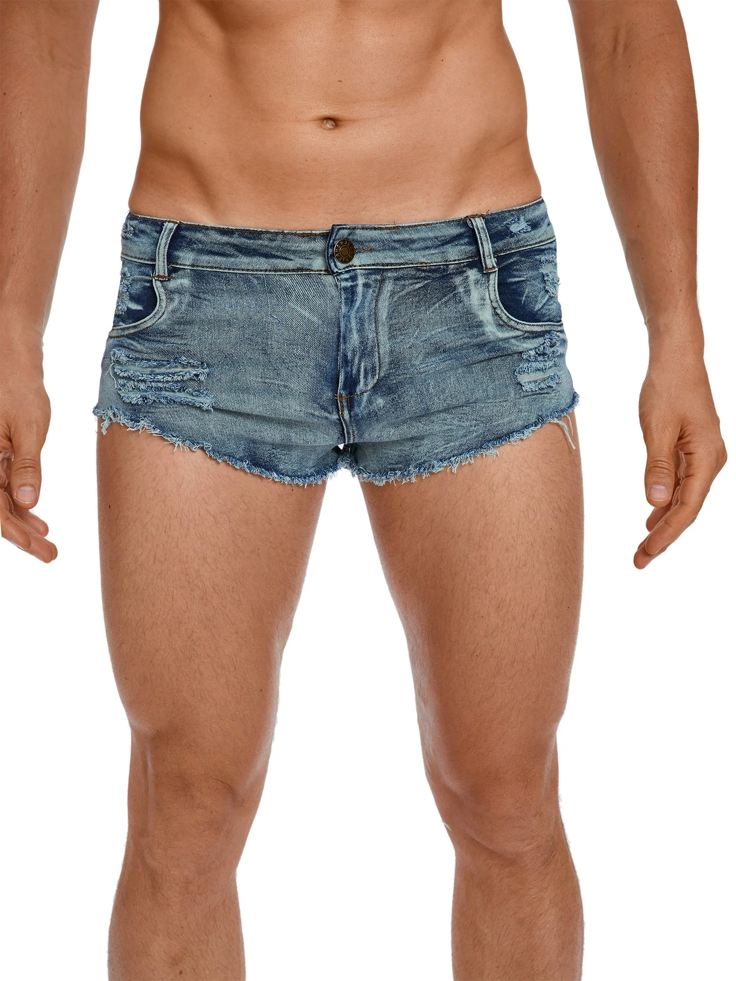 Men's Low Waist Jeans Shorts F - Men'S Fashion Linen Pants review and price