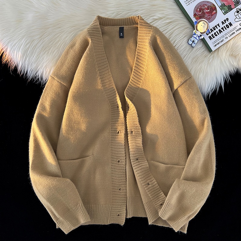 Autumn and Winter New Korean F - Men'S Fashion V Neck Sweater review and price