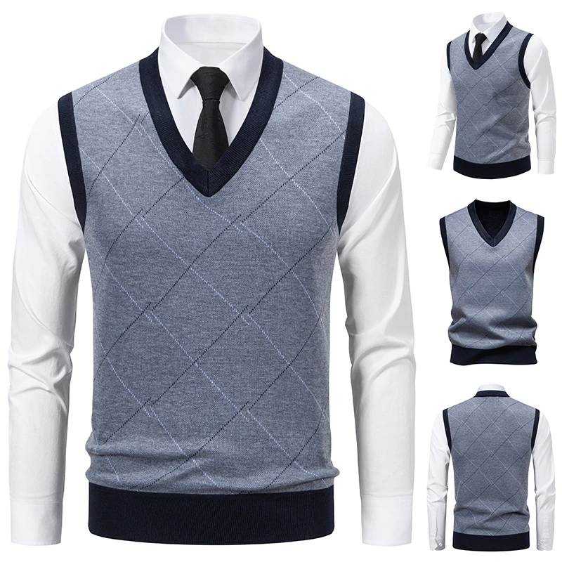 Men's Knitted Warm Sweater in  - Men'S Fashion V Neck Sweater review and price