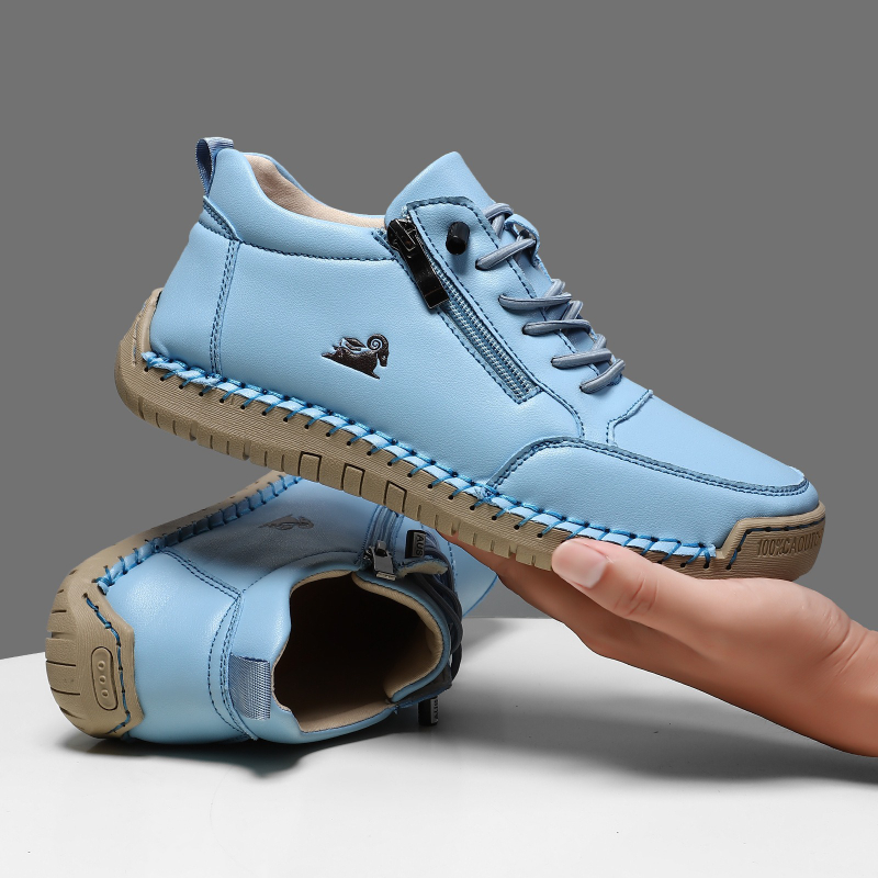 Women's Sneakers Handmade Leat - Mens Fashion Modern review and price